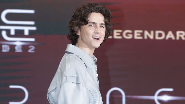 Es kann nur einen geben? Timothée Chalamet stellte sich dem Wettbewerb mit seinen Doppelgängern.