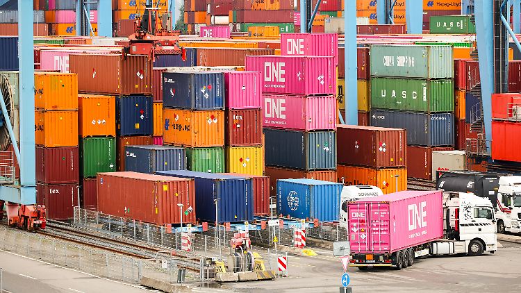 Auch das neunte Jahr in Folge gingen die meisten deutschen Exporte in die USA. 