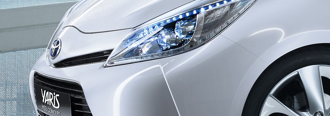 Der Toyota Yaris Concept.