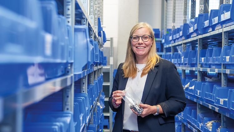 Stefanie Bindzus ist Chefin des Maschinenteile-Herstellers ITV GmbH.