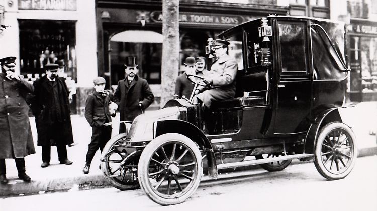 Renault-Taxi in London, 1907