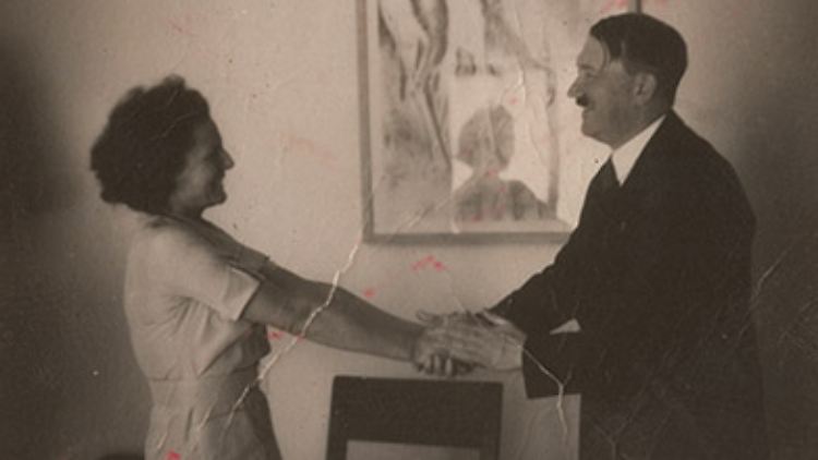 Der Führer und seine Filmemacherin: Adolf Hitler und Leni Riefenstahl.