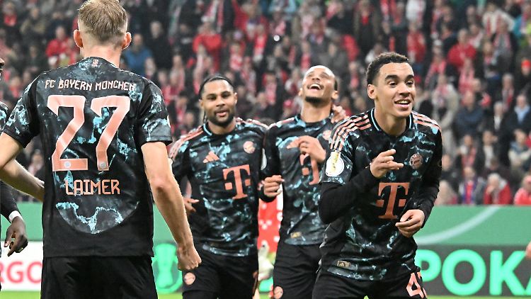 Dreimal Musiala in der ersten Halbzeit.