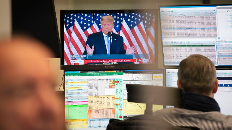 An den Märkten wird zunehmend auf eine Rückkehr Trumps in das Weiße Haus spekuliert. 