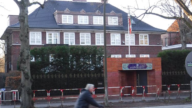 Das iranische Generalkonsulat in Hamburg wird dichtgemacht.