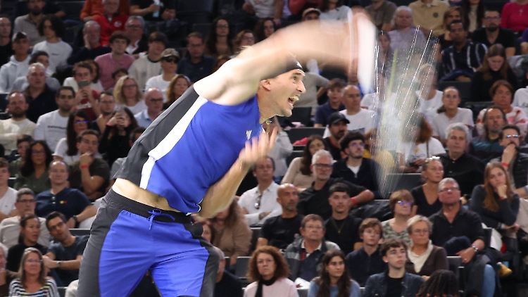 Mit Kampf ins Viertelfinale: Alexander Zverev.