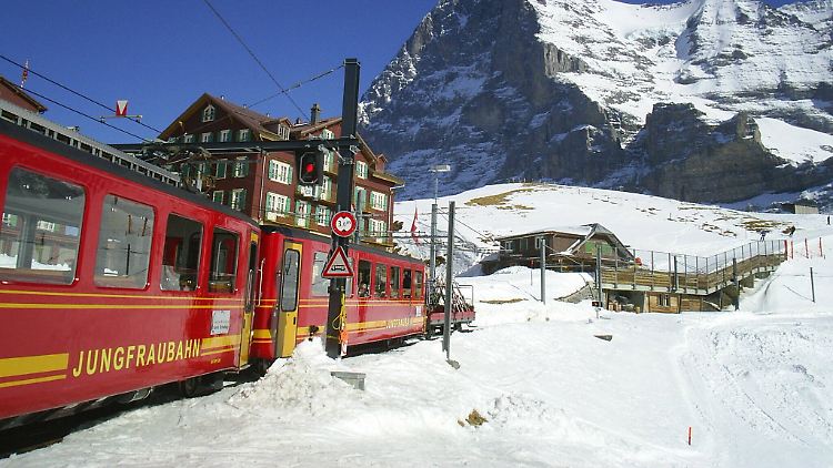 Nichts lief mehr bei der Jungfraubahn.
