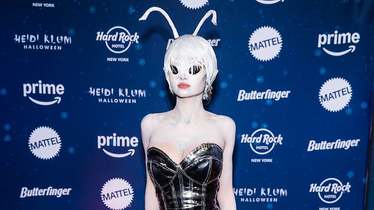 Mag's an Halloween lieber sexy als gruselig: Leni Klum.