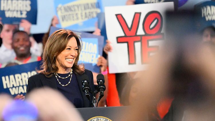 Kamala Harris könnte ein Sieg im sonst eher Trump zugeneigten Iowa gelingen.