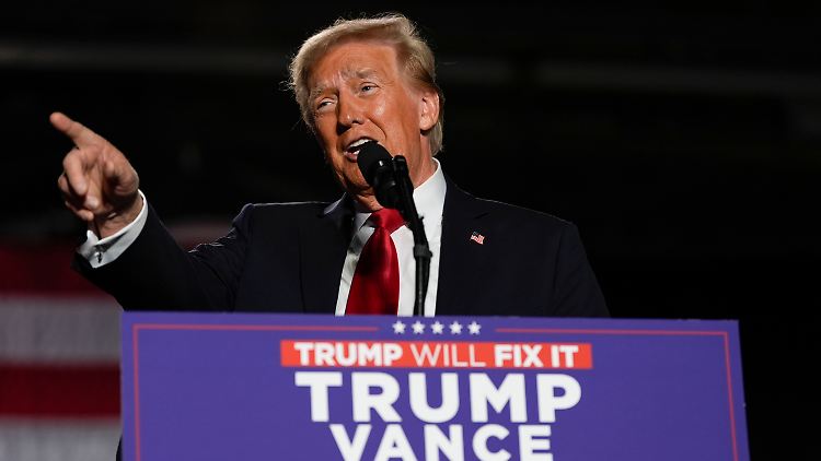 Trump positioniert sich zum Ende des Wahlkampfs deutlich zum Thema künstliche Befruchtung.