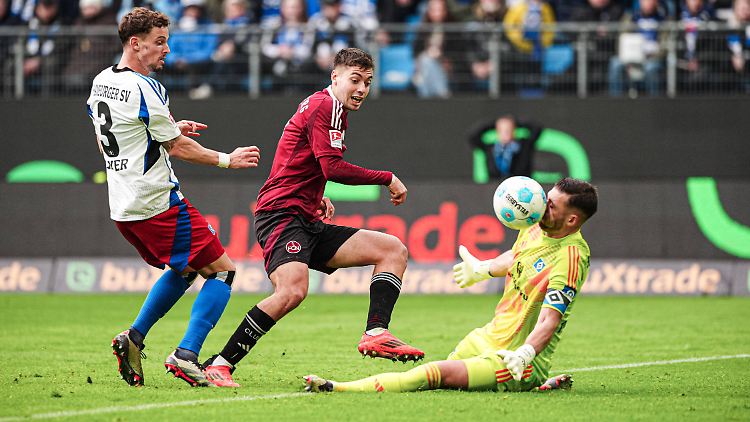 Daniel Heuer Fernandes hielt stark und verhinderte eine Niederlage des Hamburger SV.