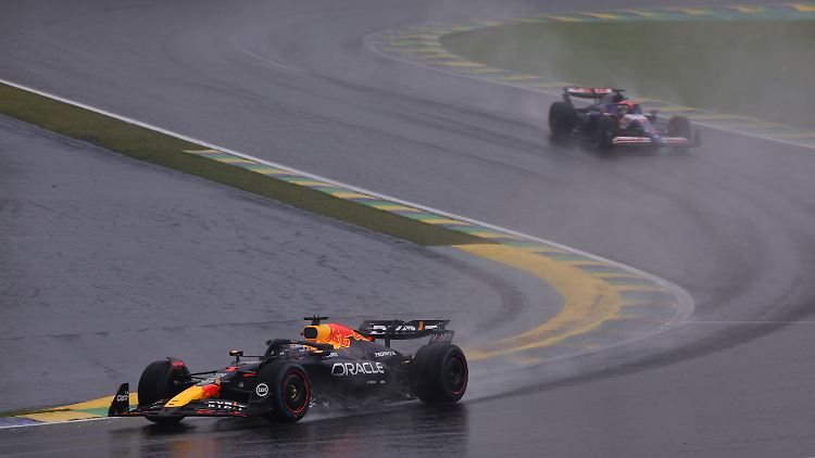 Max Verstappen war im brasilianischen Regen eine Klasse für sich.