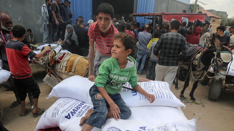 UNRWA-Mitarbeiter agieren im Gazastreifen und auch in Ost-Jerusalem. 