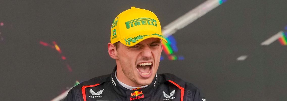 Pure Freude und auch große Genugtuung bei Max Verstappen