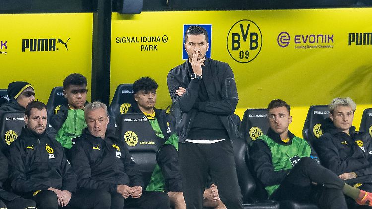 Die Sorgenfalten sind weiterhin tief bei Nuri Sahin.