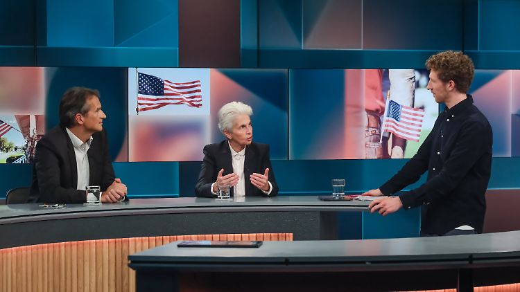 Trump oder Harris? Die Gäste bei "Hart aber fair" sind hier geteilter Meinung.