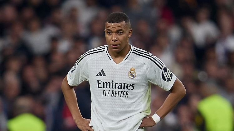 Kylian Mbappé kann für Real Madrid noch nicht den Unterschied machen.