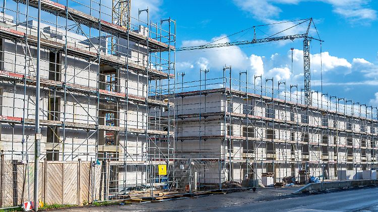 Vom Ziel, jährlich 400.000 neue Wohnungen zu bauen, ist die Ampel meilenweit entfernt.
