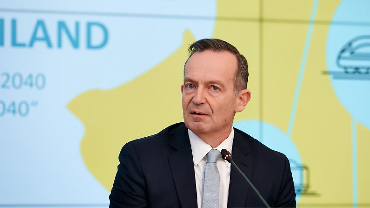 Vielleicht als einziger FDPler weiter Teil der Ampel: Verkehrsminister Wissing.