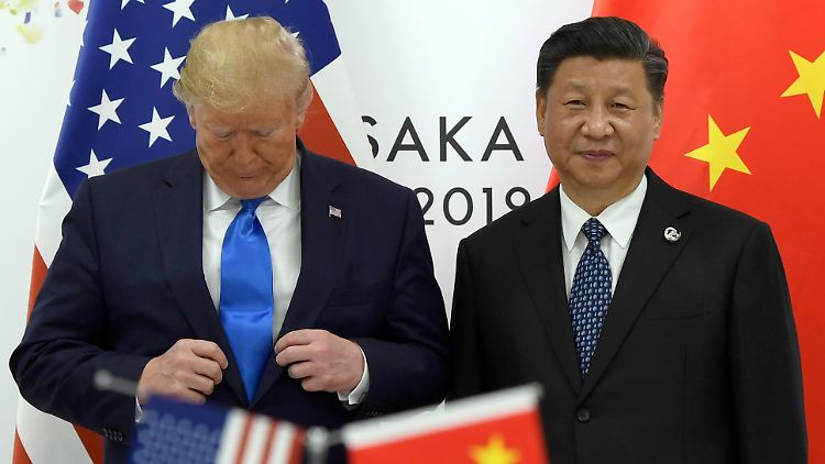 Schon in seiner ersten Amtszeit hatte Trump einen Handelskrieg mit China vom Zaun gebrochen.