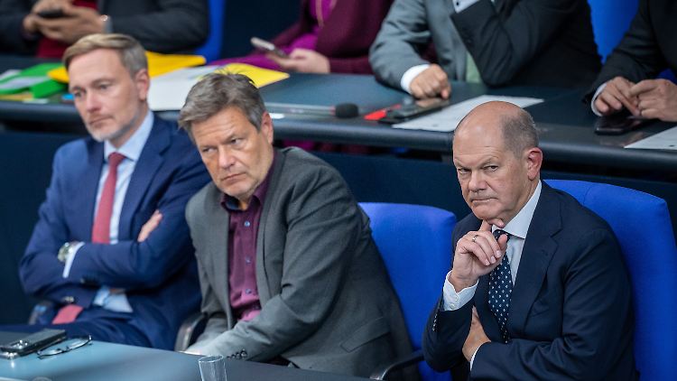 Es war einmal ein Dreiergespann: Lindner, Habeck und Scholz.