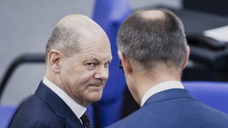 Der eine will früher Neuwahlen, der andere später: Werden sich Scholz und Merz einig?
