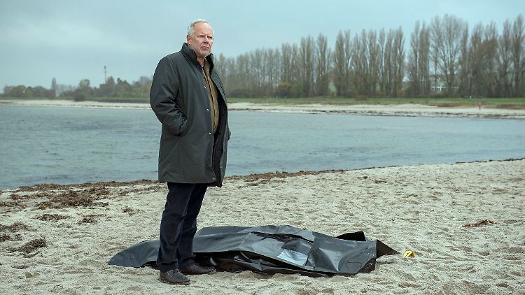 Kommissar Borowski (Axel Milberg) steht ratlos neben einer von mehreren Leichen in diesem "Tatort".