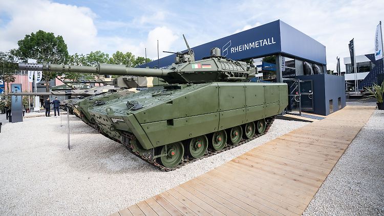 Rheinmetall will in die globale Spitzengruppe der Waffenschmieden, ist davon aber noch ein ganzes Stück weit weg.