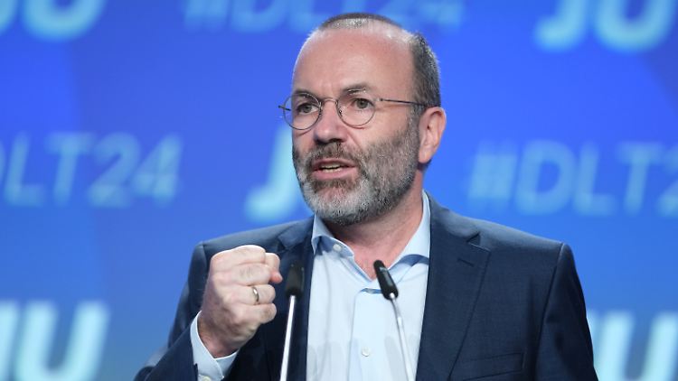 Manfred Weber spricht von einem "saft- und kraftlos Agieren" der Ampel-Regierung in europapolitischen Angelegenheiten.