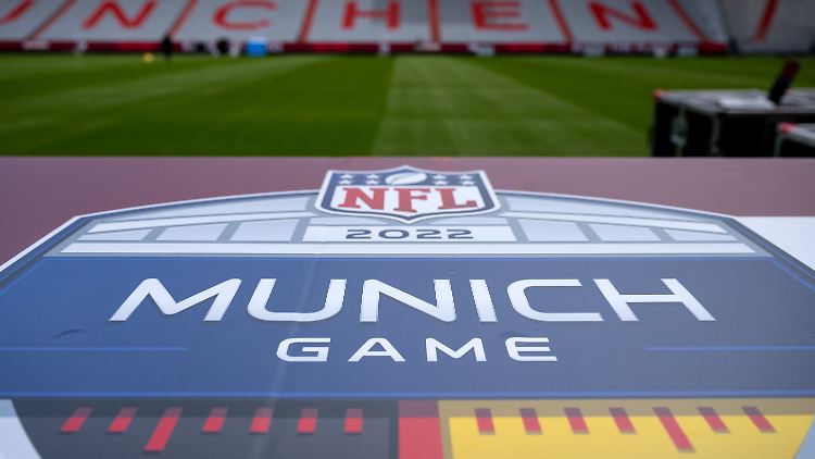 In München laufen die Vorbereitungen für das NFL-Spektakel.
