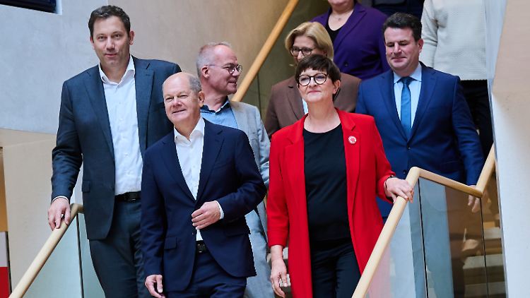 Siegesgewiss: die SPD nach dem Bruch der Ampel.