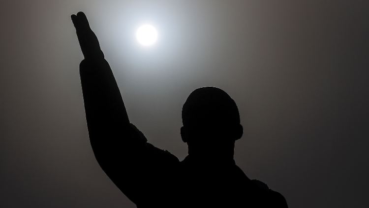 In Kasachstan sind zahlreiche Lenin-Denkmäler erhalten geblieben. Etwa hier in Baikonur.