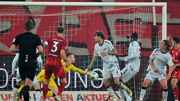 Und am Ende ist der Ball irgendwie drin ...