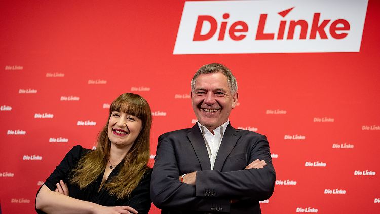 Reichinnek und van Aken wollen die Linke wieder in Fraktionsstärke ins Parlament bringen.
