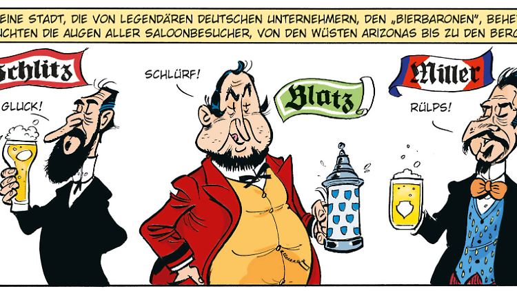 Bierbarone: Deutsche Einwanderer gründen viele Brauereien - einige gibt es bis heute.