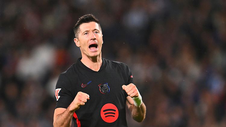 Robert Lewandowski blieb torlos. 