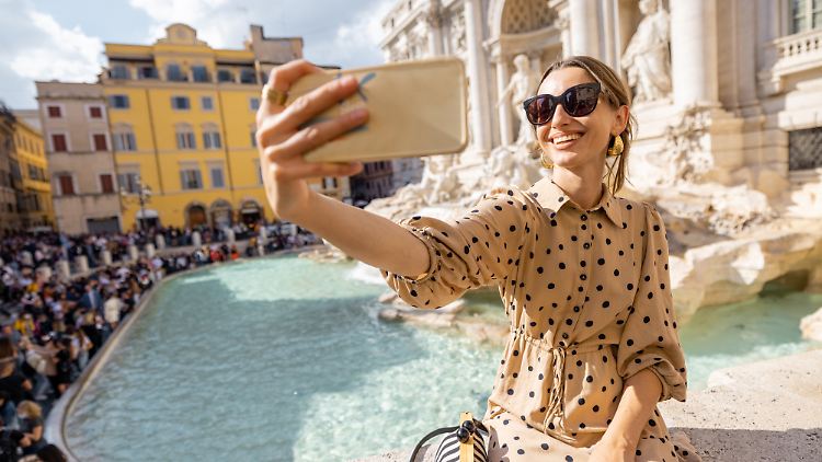 Es ist definitiv besser, wenn man beim Selfie festen Boden unter den Füßen hat.