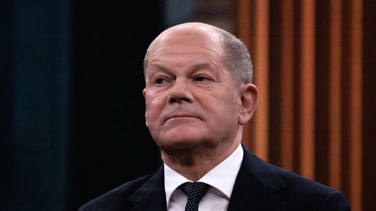 In seinen letzten Monaten als Kanzler? Olaf Scholz.