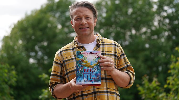 Der Stolz auf sein Kinderbuch "Billy and the Epic Escape" ist verflogen: Jamie Oliver.