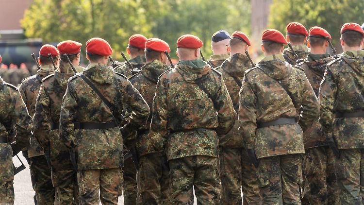 Die Zahl der Soldaten ist in Deutschland im Sinkflug.
