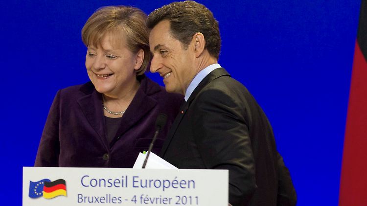 Die gemeinsamen Pläne von Angela Merkel und Nicolas Sarkozy kommen bei den EU-Kollegen nicht gut an. 