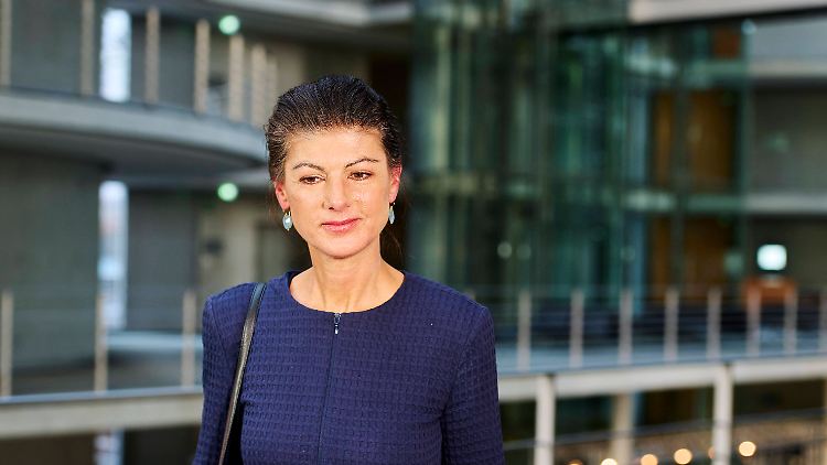 Auf der Suche nach Spendern: Sahra Wagenknecht.