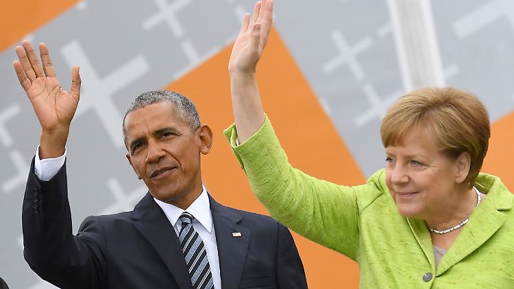 Obama wird Merkels "Erinnerungen" in den USA mit vorstellen.