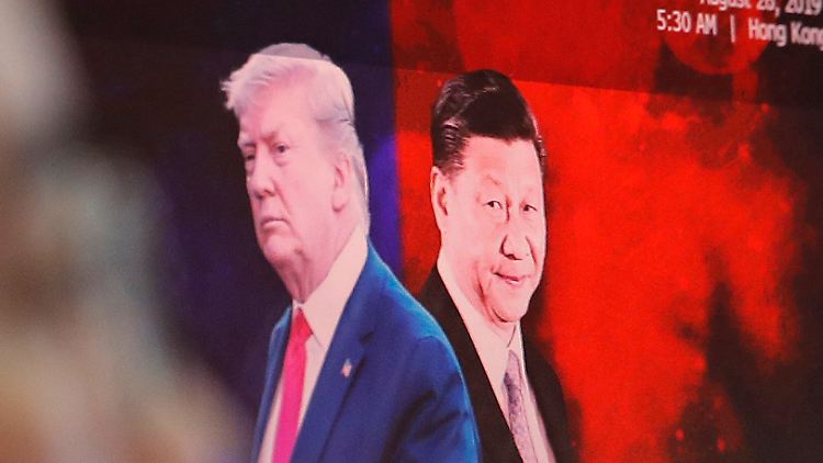 Donald Trump hatte den chinesischen Präsidenten Xi Jinping einmal "brillant" und "gefährlich" genannt.