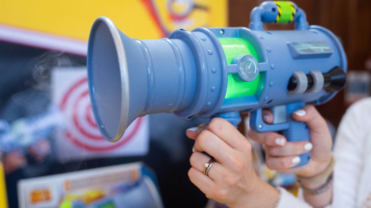 Das Spielzeug "Fart blaster" wird laut der Toy Retailers Association zu den meistverkauften Spielzeugen zu Weihnachten gehören.