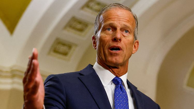 Nicht Trumps Wunschkandidat: John Thune.