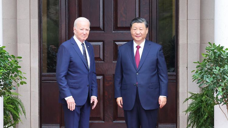 Biden und Xi trafen sich zuletzt vor einem Jahr beim APEC-Gipfel in Kalifornien.