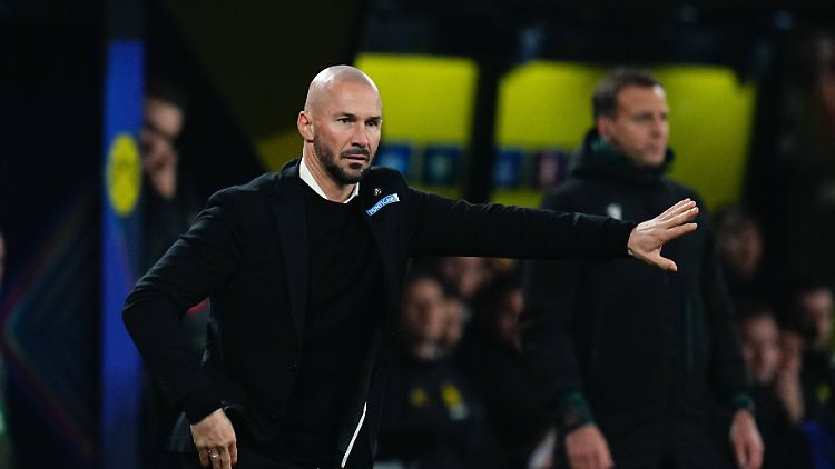 Mit Graz gastierte Ilzer jüngst in der Champions League bei Borussia Dortmund.
