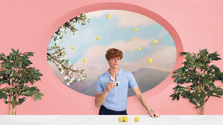 Tennis-Idol Jannik Sinner läutet den Frühling 2025 ein.
