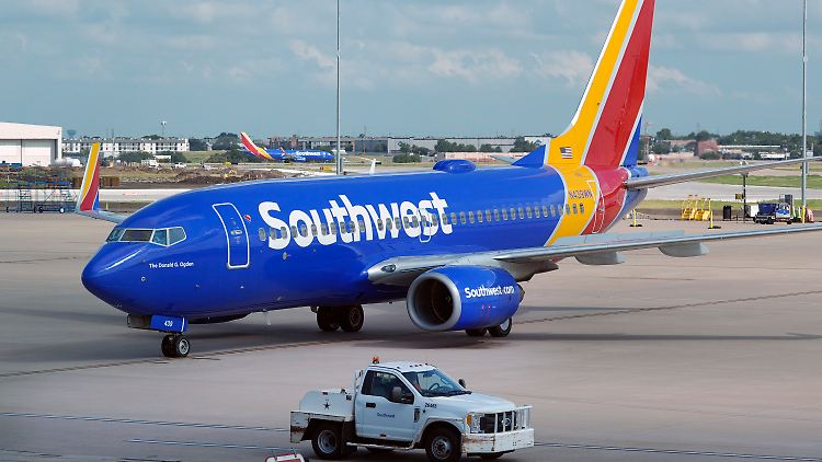 Auf einem Flug von Southwest Airlines kommt es zu einem schockierenden Vorfall. (Symbolbild)